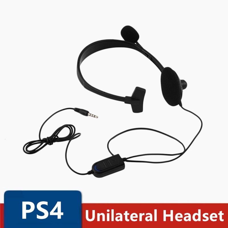 Professionele Oor Bedrade Hoofdtelefoon Headset Oortelefoon Oordopjes Voor Playstation Video Game PS4 Met Vol Microfoon Auriculares