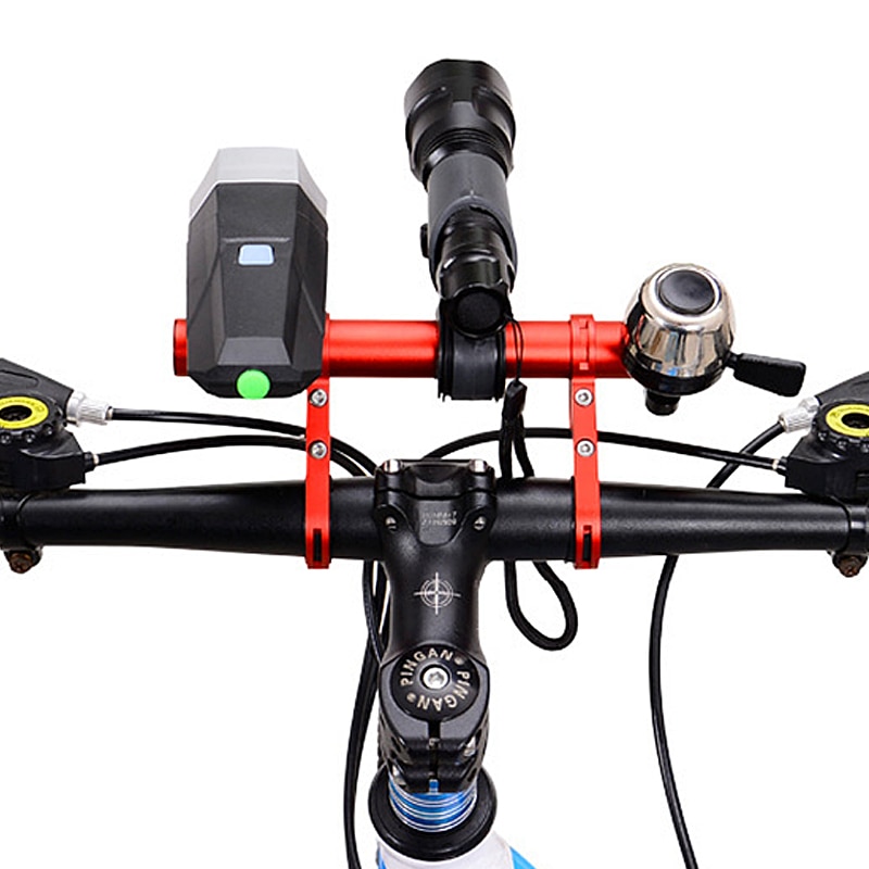 20cm carbon tube cykel styr extender mount mountain mtb cykel cykling forlygte beslag lampe lommelygte holder tilbehør