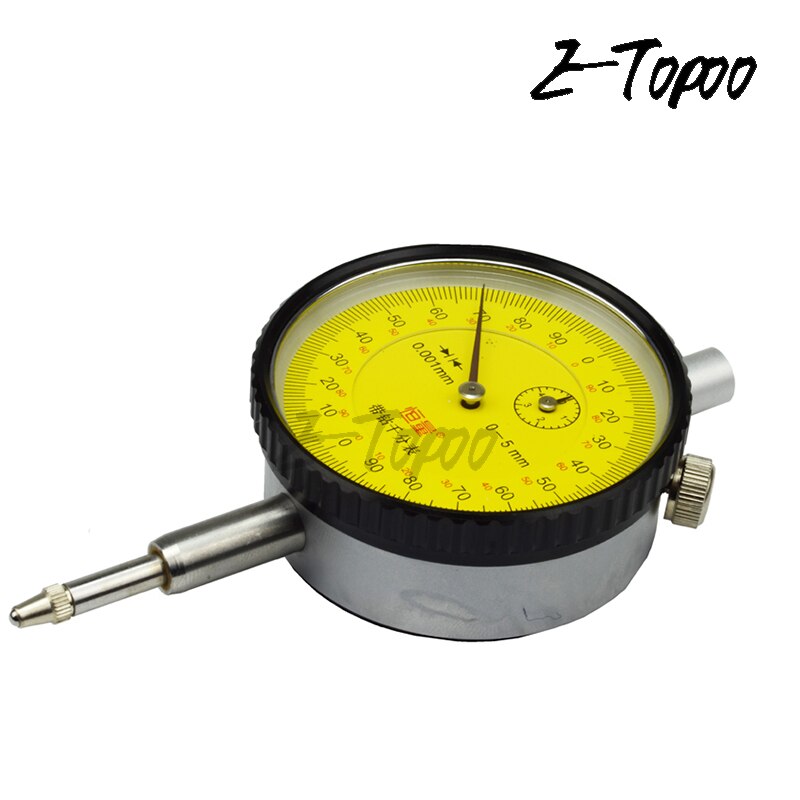 0-5mm Micron dial indicator jewels dial gauge 5mm 0.001mm Precise Test Measuring Instrument Gauge Tool