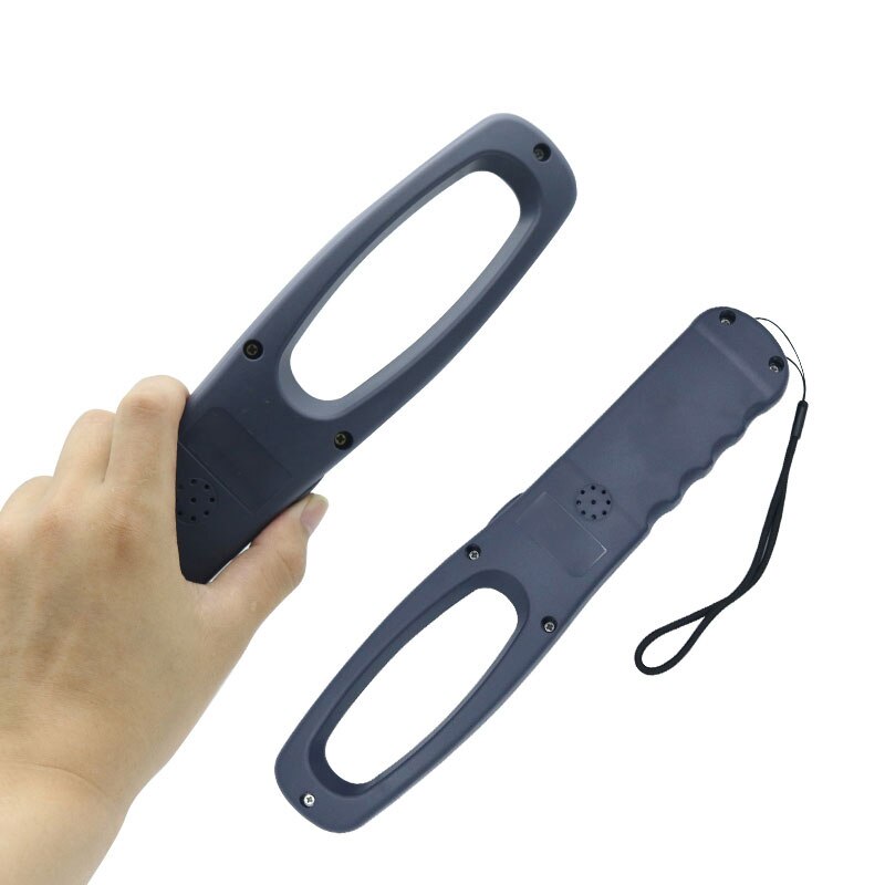 E-bit petit détecteur de métaux portable baguette barres de sécurité alarme de Vibration sonore Scanner de sécurité détecte les armes couteaux Scr