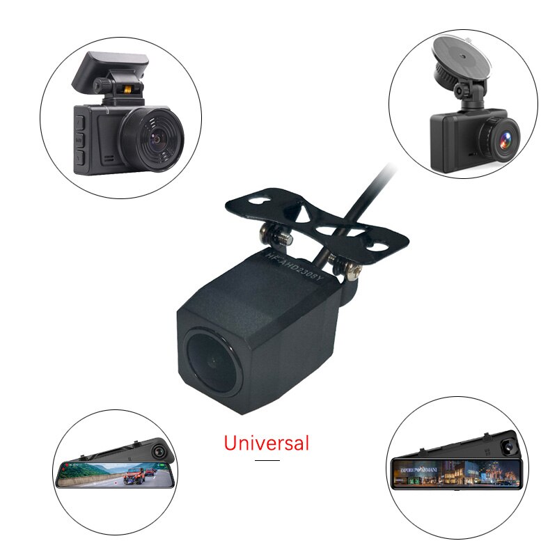 Olysine Original Rear View Camera 4 Pin AHD 1920*1080P Reversing Cam 2.5mm AV in interface for Car DVR Mirror Dash Cam Universal