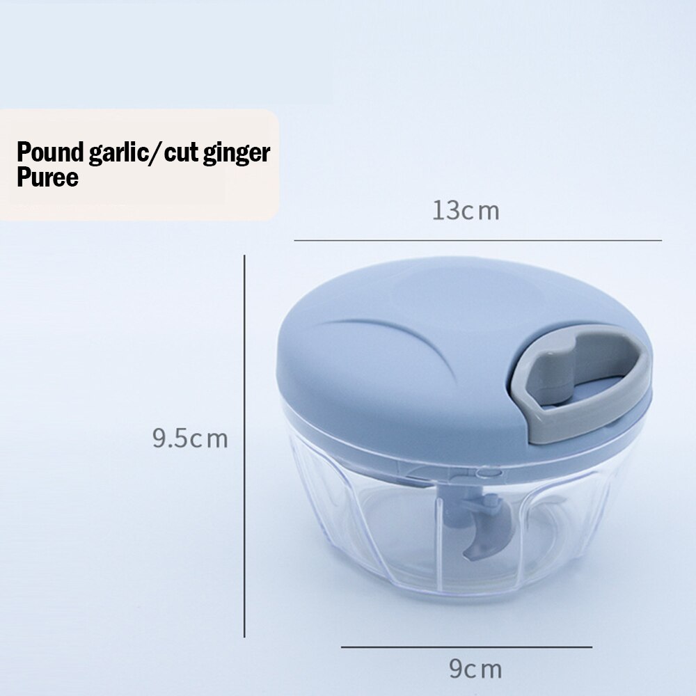 Cortador de huevos duros de acero inoxidable para el hogar, utensilios de cocina, accesorios: 500ML blue