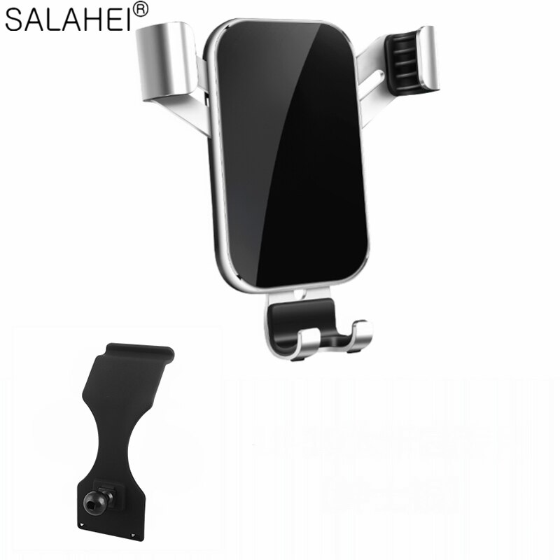 Mobile Phone Holder For Mercedes-Benz E Class W213 Air Vent Mount Bracket GPS Phone Holder Clip Stand in Car: silver