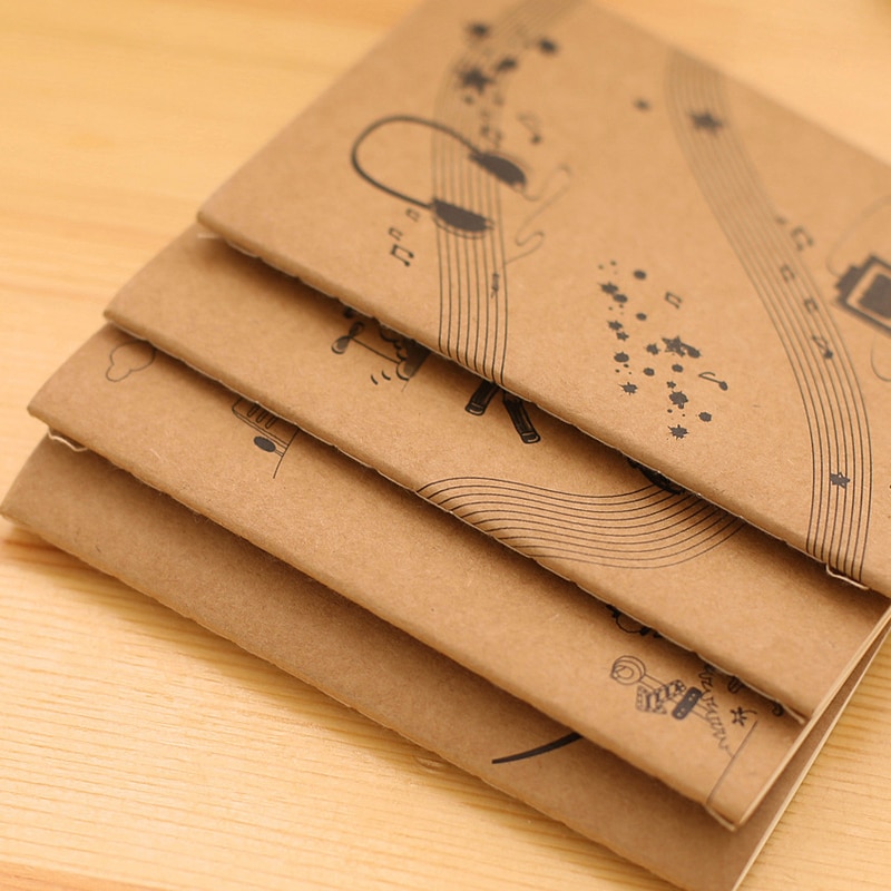 good time kraft paper notepad soft 64k notebook Office & School Supplies Writing Pads