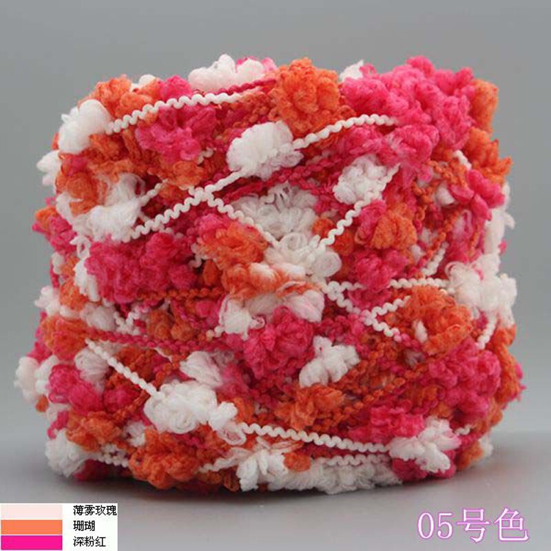 100G * 3 Pieces Space Dye Lus Garen Hand Breien Garen Haak Threads Diy Gebreide Sjaal Garen Dikke Haak chunky Acryl T49