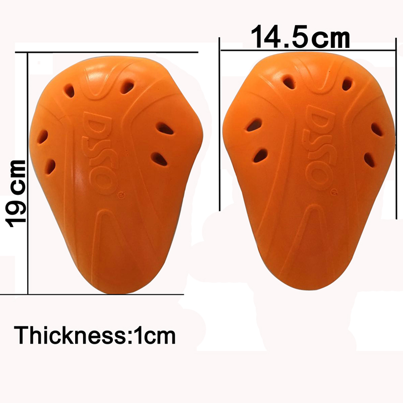 Veste de protection CE pour motocross, coussinets à haute élasticité, armure de motard, vêtements de travail, équipement de protection, dos initié, coude, genou: Bleu