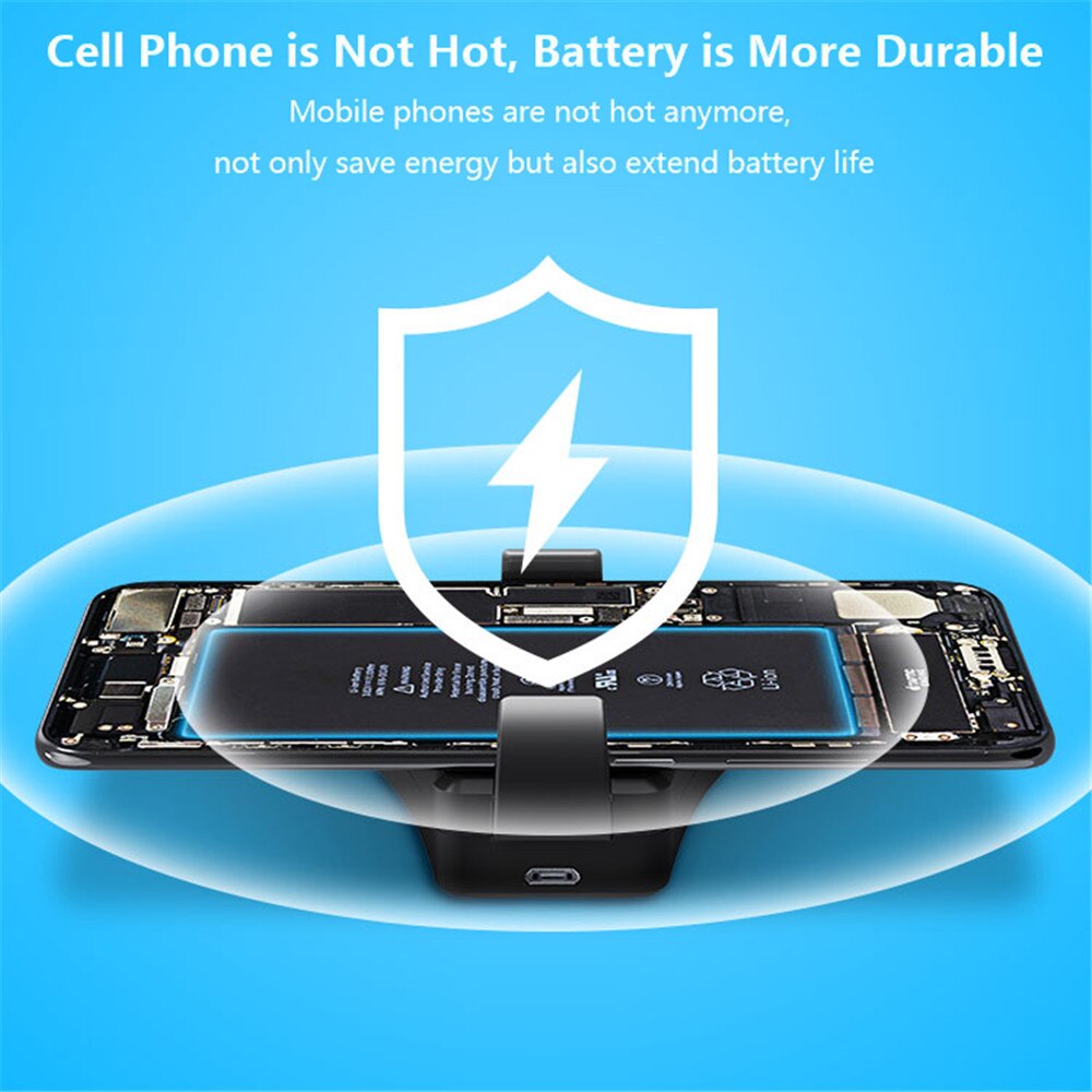 Kebidu Watergekoelde Radiator Houder Mobiele Telefoon Radiator Koelventilator Doos Koude Wind Handvat Koellichaam Voor Mobiele Telefoon