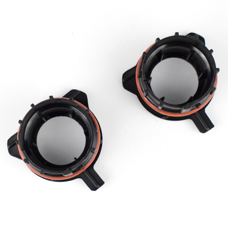 Adaptador h7 para e39 farol suporte da lâmpada de carro soquete para mercedes-benz-bmw led adaptador dyoung d124 10 pçs