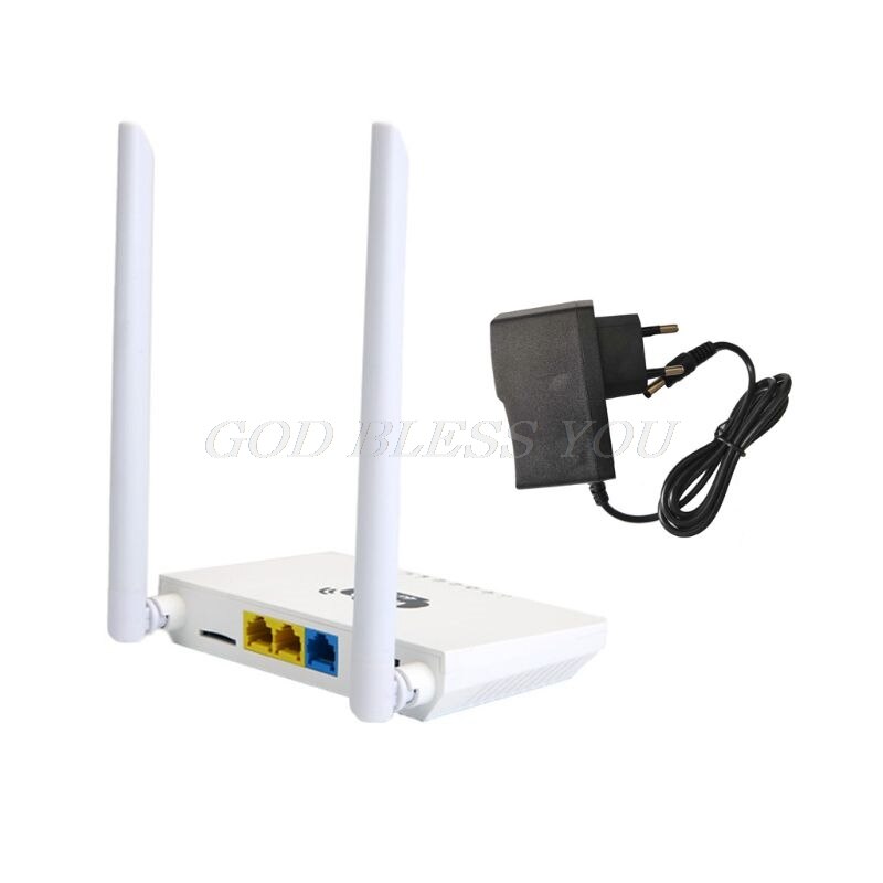 EU kabellos CPE 3G 4G Wifi Router Tragbare Tor FDD LTE WCDMAGlobal Entsperren Externe Antennen SIM Karte Slot schwach/LAN Hafen: EU-W