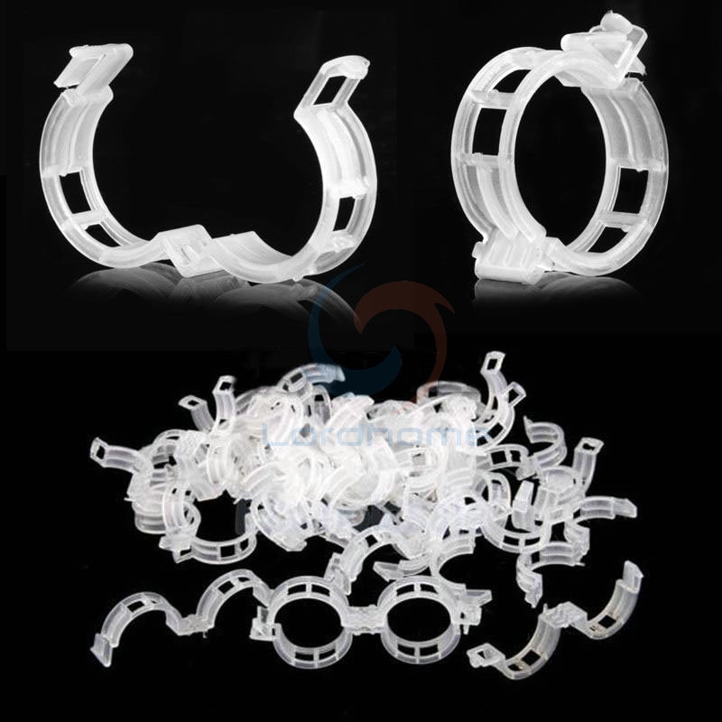 50 Pcs Tomaat Veggie Tuin Plant Ondersteuning Clips Voor Latwerk Twine Kas Invernadero