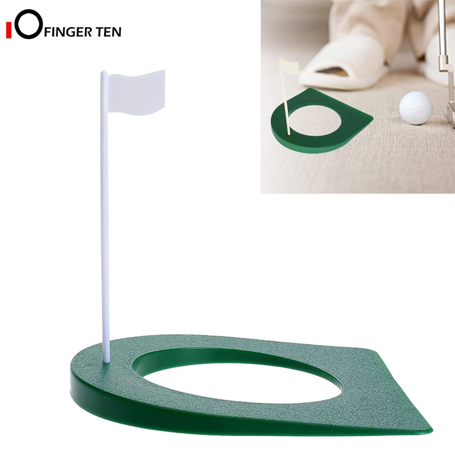 Golf Practice Putting Cup Indoor Outdoor Gold Putter Training Aids Regulation Cup