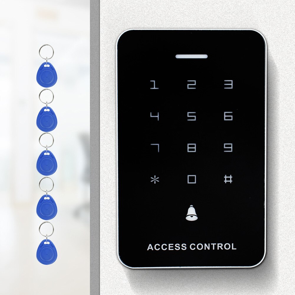 Smart Home Entry Security System 125Khz RFID Anti Theft Access Control Keypad Factory Hands Touch Office Door Opener Password