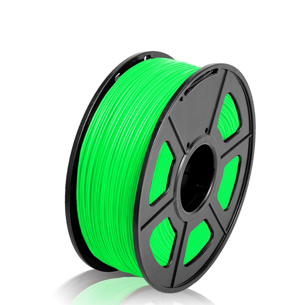 3D printer PLA Filament 1KG 2.2 LBS 1.75MM Spool Filaments Bubble Free Roll For 3D FDM Printer Material: Green