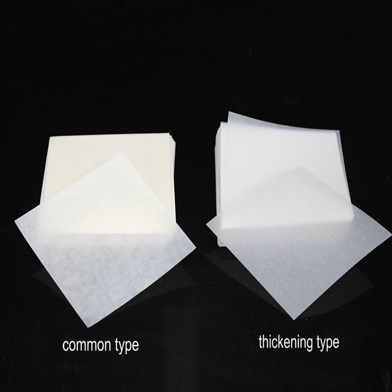 2Pack (1000Pcs) lab Gebruik Vierkante Glad Sulfaat Papier Wegen Papier 60/75/90/100/120/150Mm/200Mm