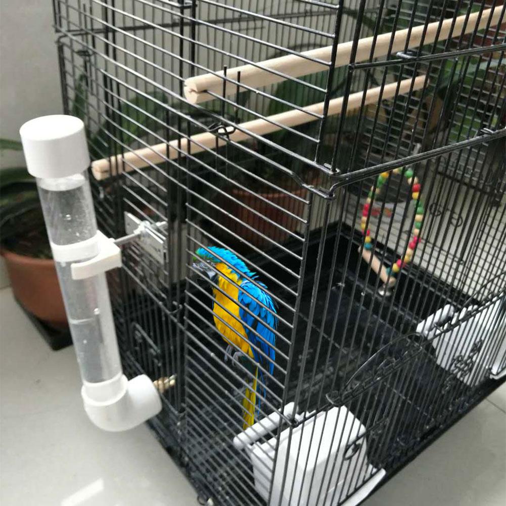 Bebedor de aves automático de plástico, dispositivo para beber aves, pajarera, cacatúa
