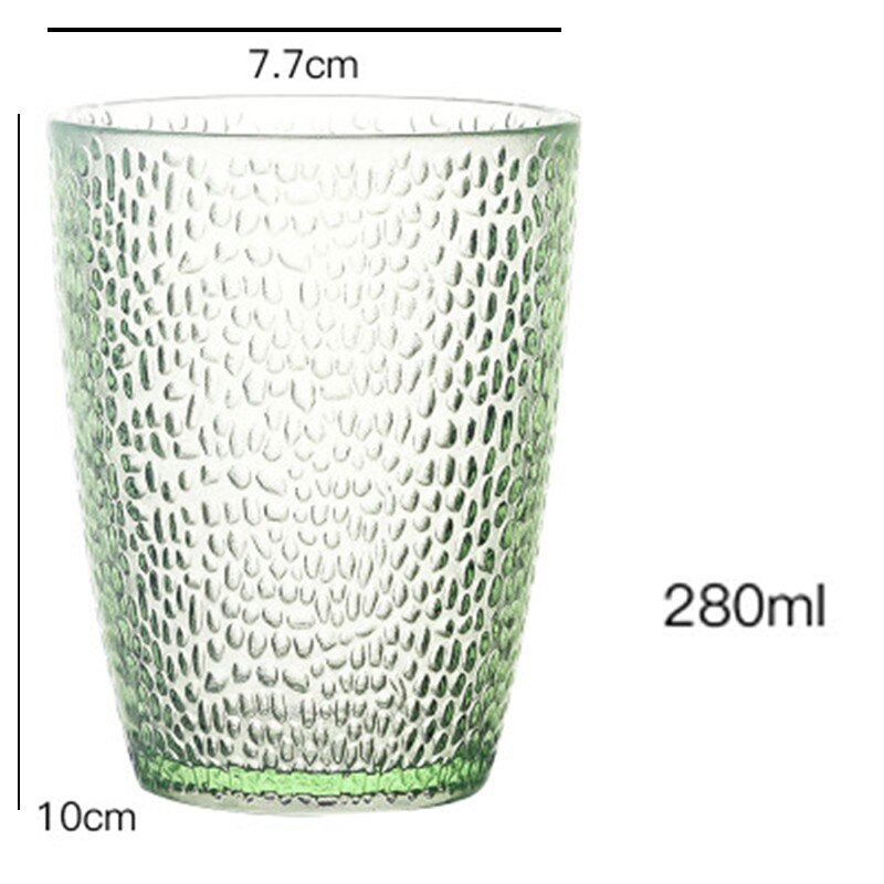 Pvc-viinikuppi olutbrandymehu korkea booripitoinen martini cocktaillasi täydellinen baarijuhliin universaali kuppi mehu maitokuppi: Vihreä 280
