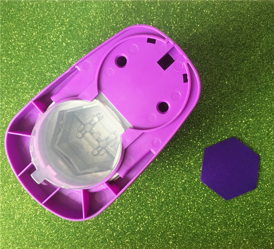big hexagon shaped save power paper/eva craft punch Scrapbook Handmade punchers DIY hole punches graph puncher
