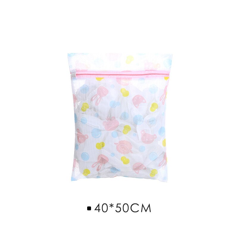 Bolsa de malla con cremallera para lavandería, bolsa de red de lavado de poliéster para ropa interior, calcetines, lavadora, bolsa de ropa, sujetador, Organizador: B