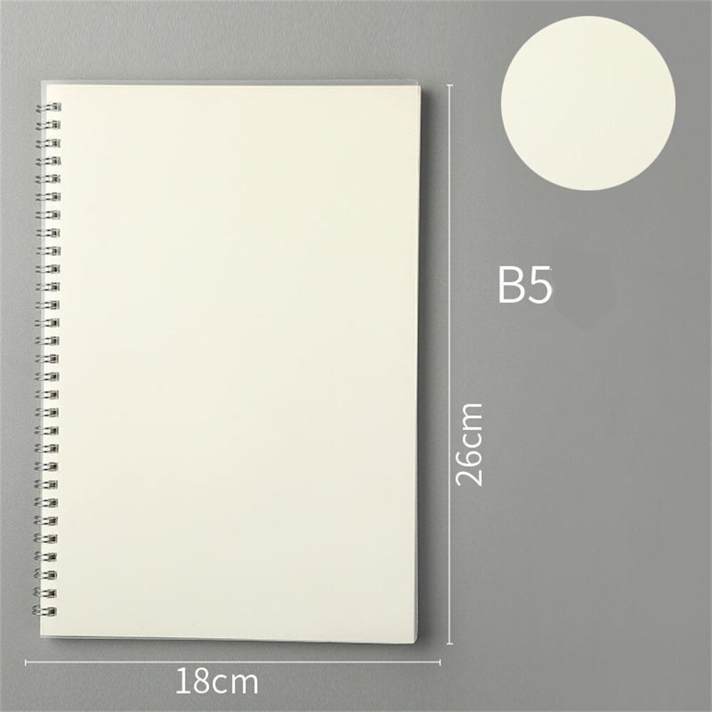 2022 A5 B5 A4 Notebook Notebook Student Eye Protection Coil Book Hand Ledger Business Meeting Student Notebook: B5 blank