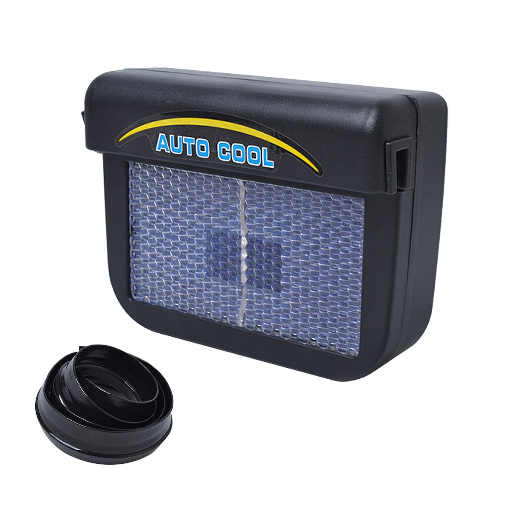 Solar Power Auto Window Exhaust Fan Cool Air Vent Cooling: Default Title