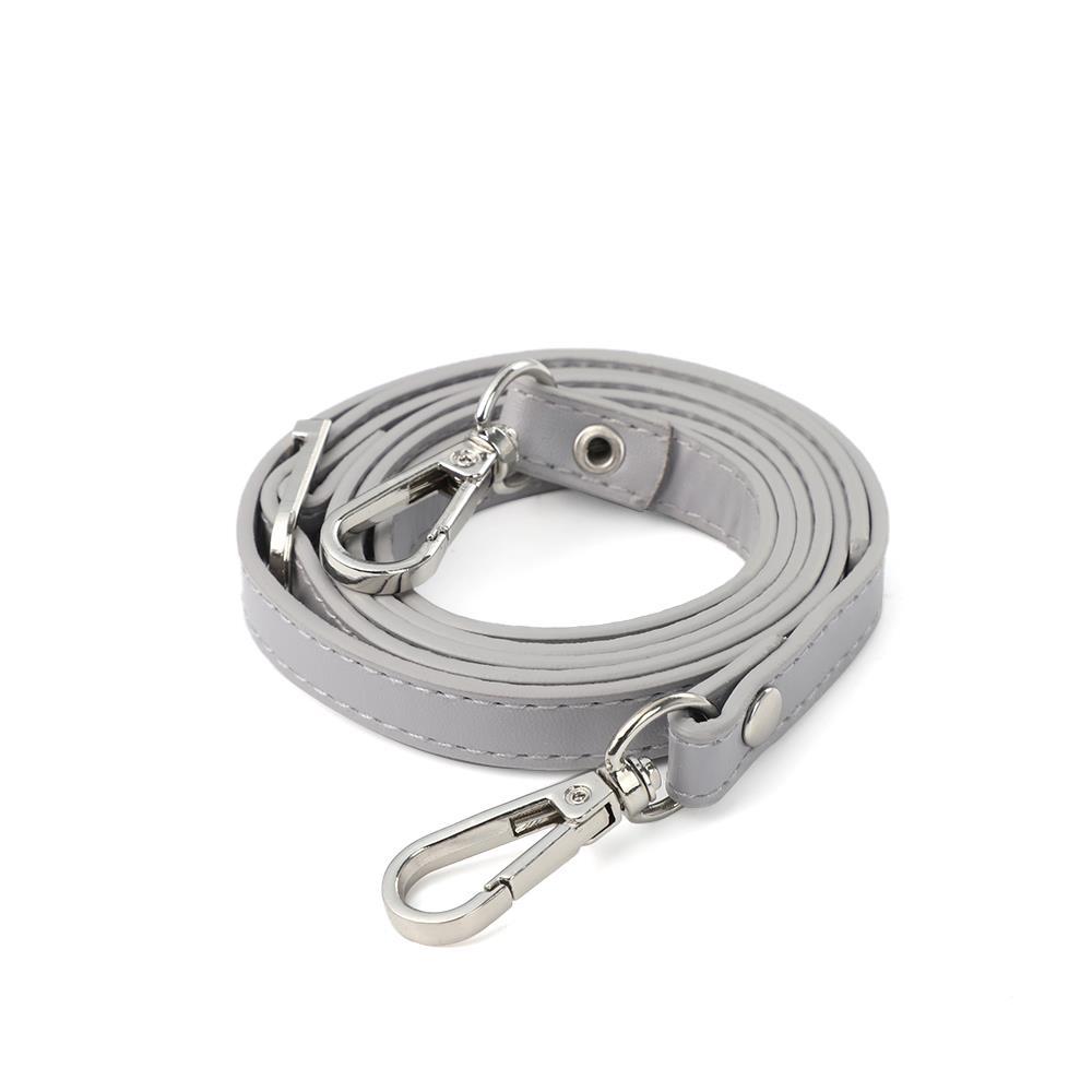 120cm regulowany pasek do torby ze skóry Pu 1.2cm szeroki uchwyt do torby na ramię do torebki paski typu crossbody część torby i akcesoria: 3/8" / WHITE