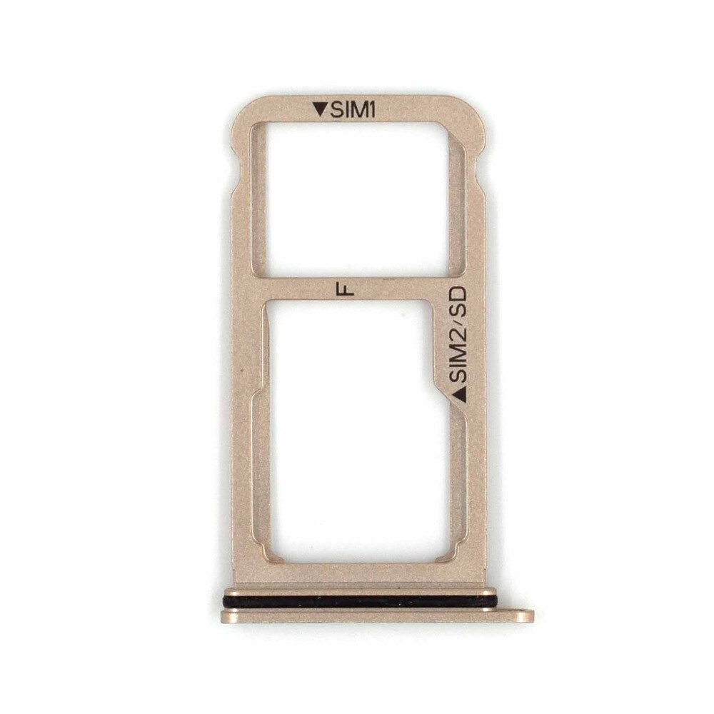 Cell Phones Replacement Parts for Huawei Mate 10 Dual SIM Card Tray and Micro SD Card tray(Golden)