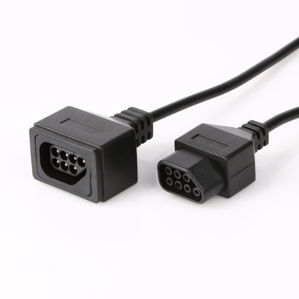 7 Pin for NES Controller Extension Lead Cable for NES Joypad 8 bit System Cord