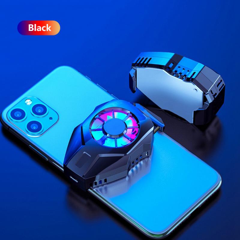 Mobile Phone Cooler Phones Telecommunications Portable Cooling Fan Game Mobile Phone Cooler Game Heatsink Radiator Stand: 01