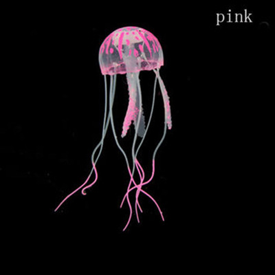 Simulation jellyfish, materials, no smell, fish tank landscaping decorations: No.3