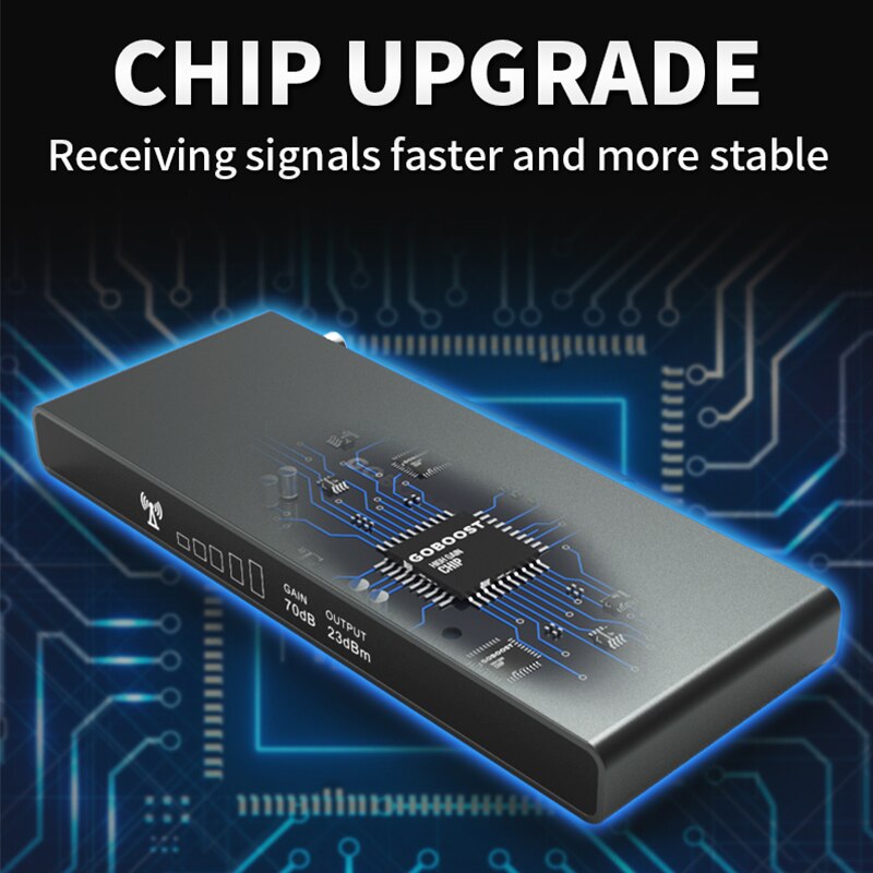 GOBOOST LTE 4G DCS 1800 MHz ripetitore di segnale guadagno 70dB 23dBm cellulare Booster Band 3 amplificatore cellulare
