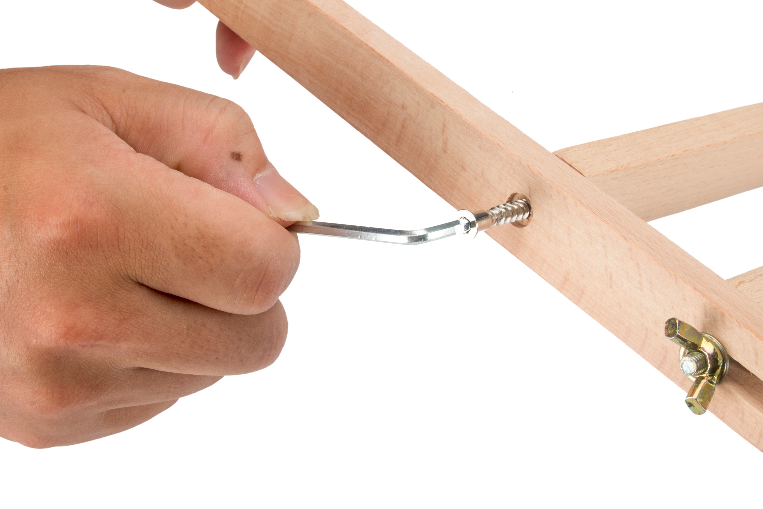 Factory price wood tapestry weaving machine Hand-made looms DIY square frame knitting machine with Smooth surface Beechwooden