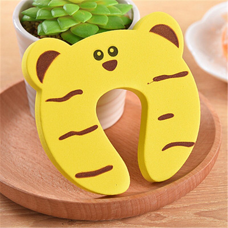 5pcs/Set Door Stops Cartoon Animal Door Stopper Shockproof for Home Bedroom Anti-pinching Kids Finger Safe Soft Door Stopper: 03