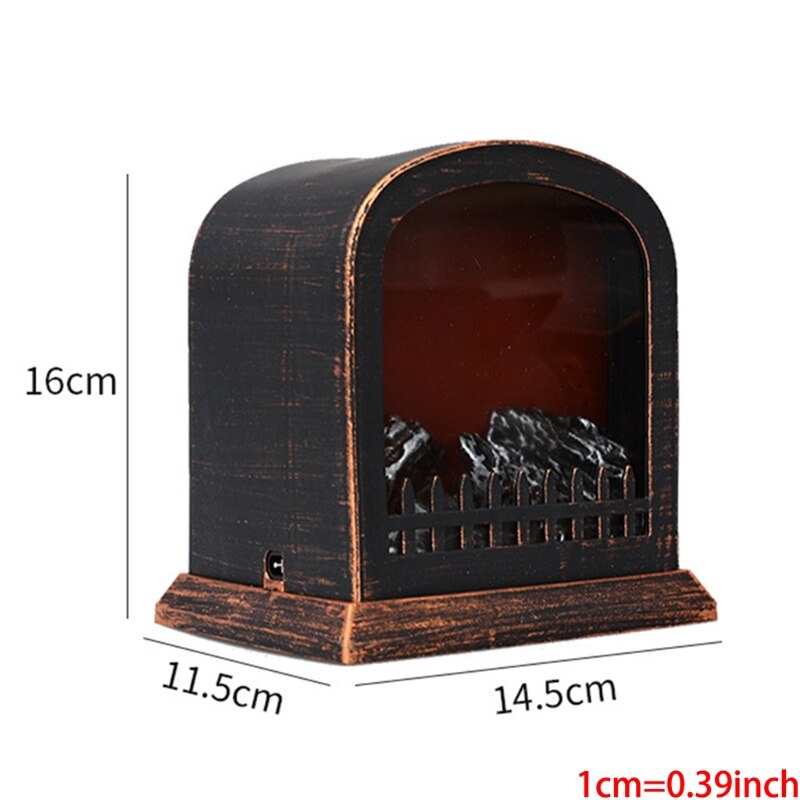 Metal Flickering Flame Lantern Indoor Hanging Lanterns LED Flame Lights W0YC
