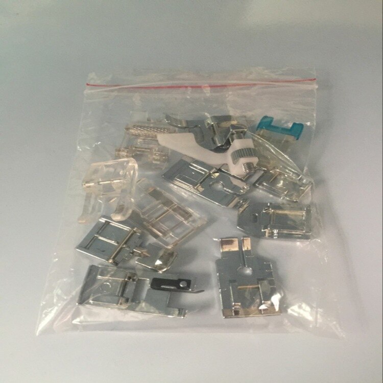82pcs Sewing Machine Presser Foot Feet for Sewing Machines Feet Kit Set With Box For Brother Singer Sewing Machine Accessories: 11pcs bags