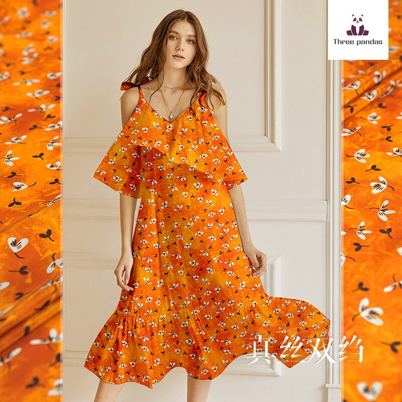 HOT Tissu Crêpe ModÃ¨le De Tissu Soie Tissu Crêpe De Chine En