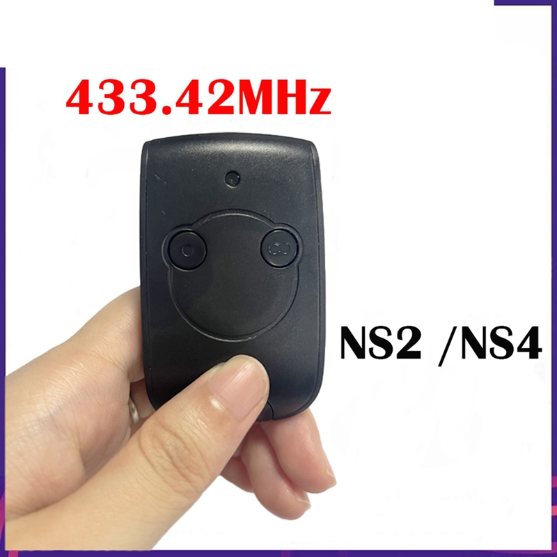 Garagentor-Fernbedienung, 2 Tasten, 433,42 MHz, Rolling-Code-Controller, Duplikator, RF für NS 2/NS 4 Fernbedienung