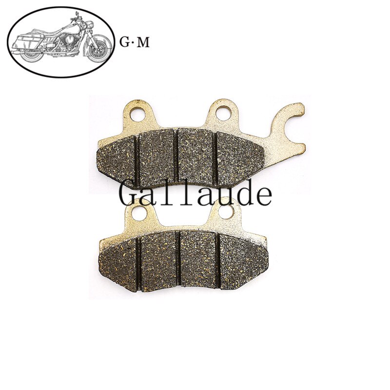 Pastillas de freno delanteras y traseras para motocicleta Kawasaki Z250 SL Ninja 250 250SL 250R EX300 Ninja300 Z300 Ninja 400R Ninja400 Z400: 1 pair Rear