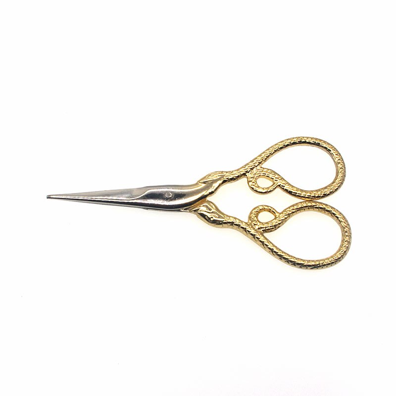 10.2*4.8cm retro sy sakse skrædder slange rustfrit stål til stof håndværk husholdning tijeras de costura  ts8698