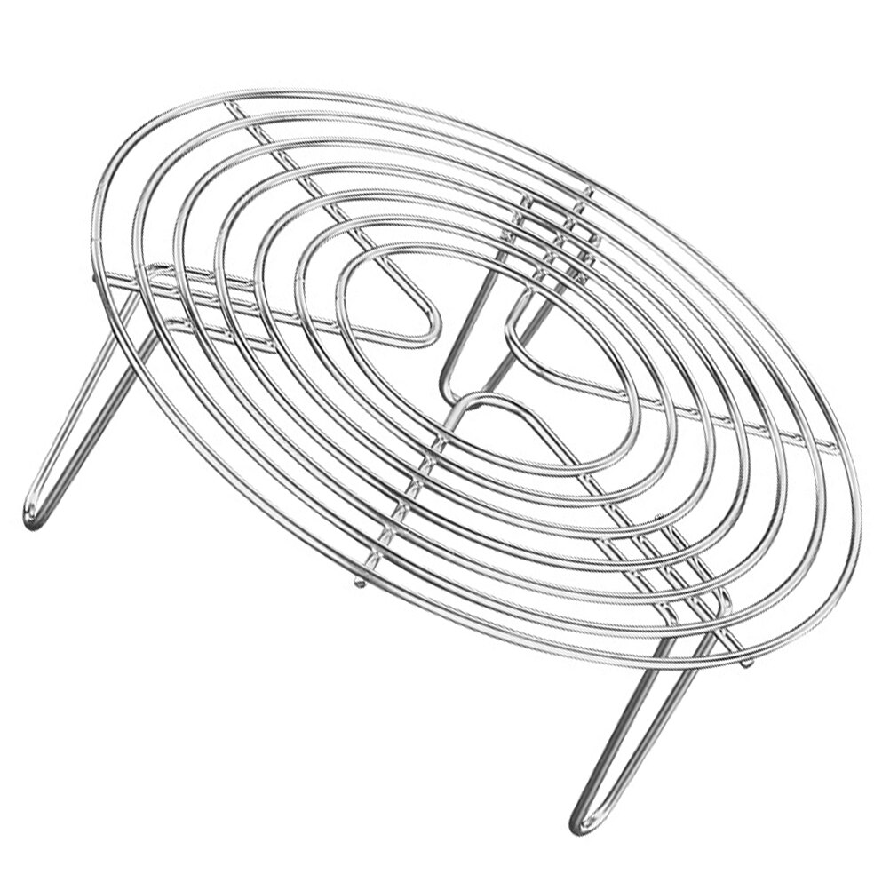 Stainless Steel Steamer Rack Multi-Purpose Round Cooling Rack for Steaming