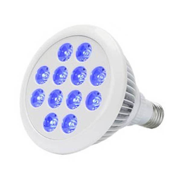12W 24W E27 Marine Aquarium LED Lamp White Blue Lamp PAR30 Full Spectrum Reef Coral Fish Tank Aquarium: 12W 450nm