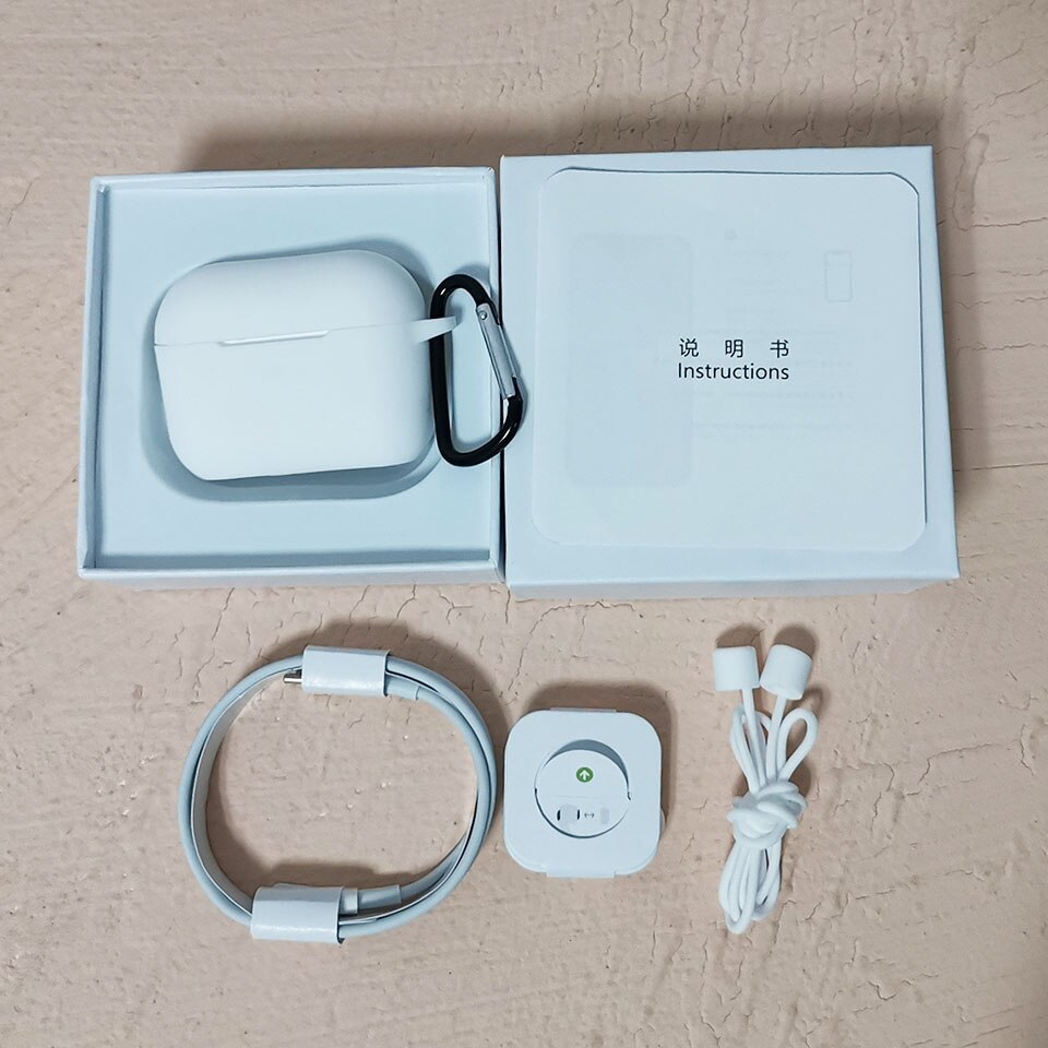 I990000 Plus TWS Wirelesss Bluetooth Kopfhörer 1:1 ANC Noise cancelling & Transparenz Ohrhörer Super Bass PK i9000 i900000 MAX: White Whitecase