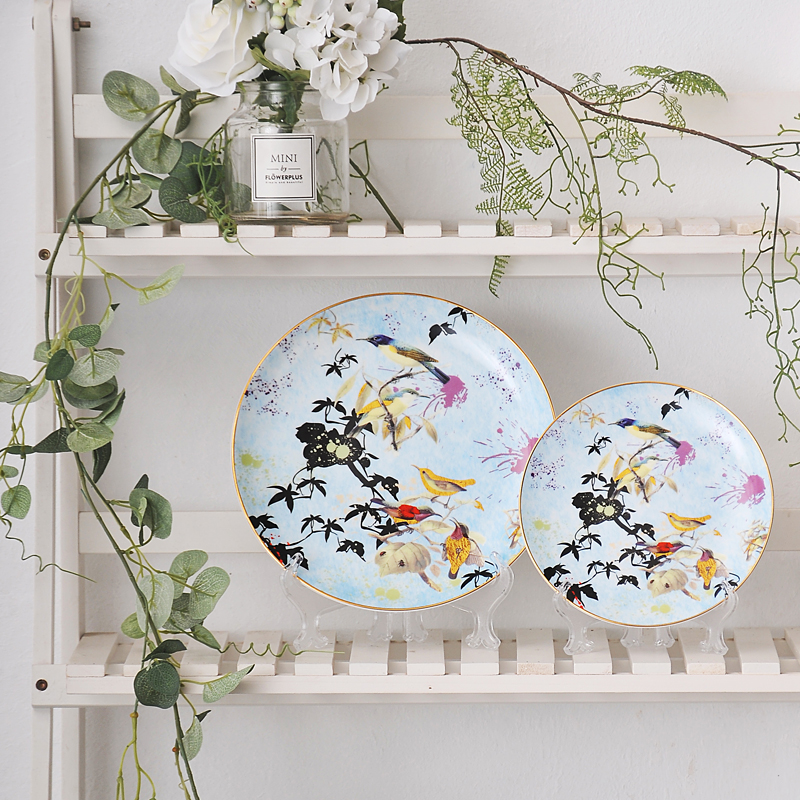 Luxury Dinner Plate Set Porcelain Porcelain Plates Dinner Serving Japanese Ceramic Bone China Vaisselle Cuisine Dinnerware Set