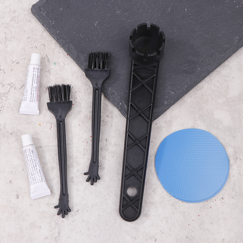 Kit de reparación SUP con parches de PVC y pegamento para inflables, Kit de reparación de tabla de Paddle de pie portátil con llave para barco Kayak