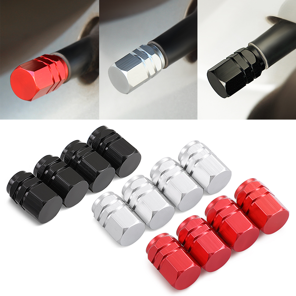 Tapones de válvula de vástago para llantas de coche a prueba de robo para Volkswagen CC GOLF 7 Golf 6 MK6 Polo GTI VW Tiguan