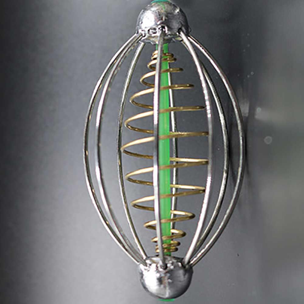 6 Wire Method Carp Fishing Feeder Swim Feeders with Lead Sinker