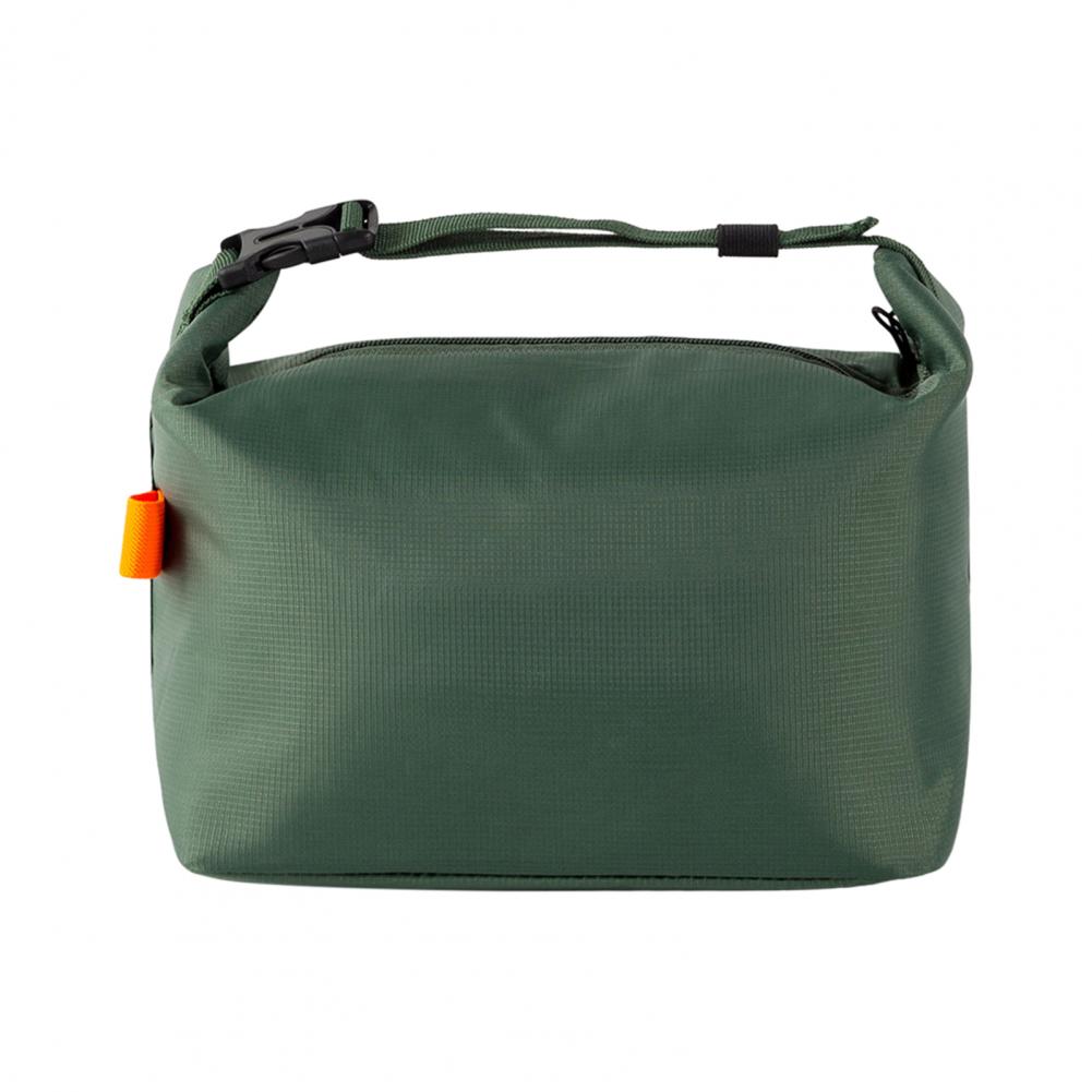 Lunch Box Bag Zipper Closure Large Capacity Waterproof Lunch Carrier Easy to Clean Portable Bento Bag Insulation Pouch: Blue
