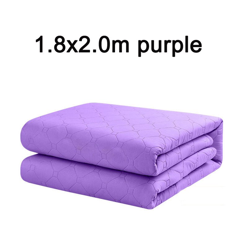 Manta de fontanería para la circulación del agua, estera de calefacción, manta de repuesto, colchón de 150x180cm, 180x200cm con de inflador: 1.8x2.0m purple