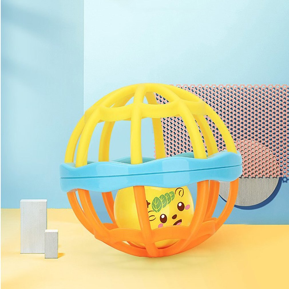 Newborn Toy Baby Toys Puzzle Hand Ball Hole Ball Rattle Soft Ball Enhancing vocabulary and language skills