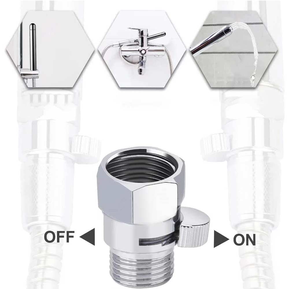 Bidet-einstellen, Dusche, Dusche, Einlauf-einstellen, 3 Köpfe, Dusche, Dusche, Reinigungssystem, Regler und Schlauch, Badezimmer-Zubehör