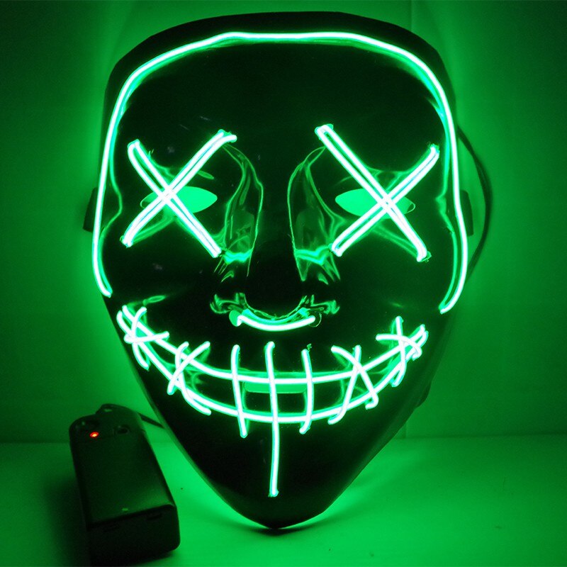 Masque d'halloween VIP LED masques de Purge